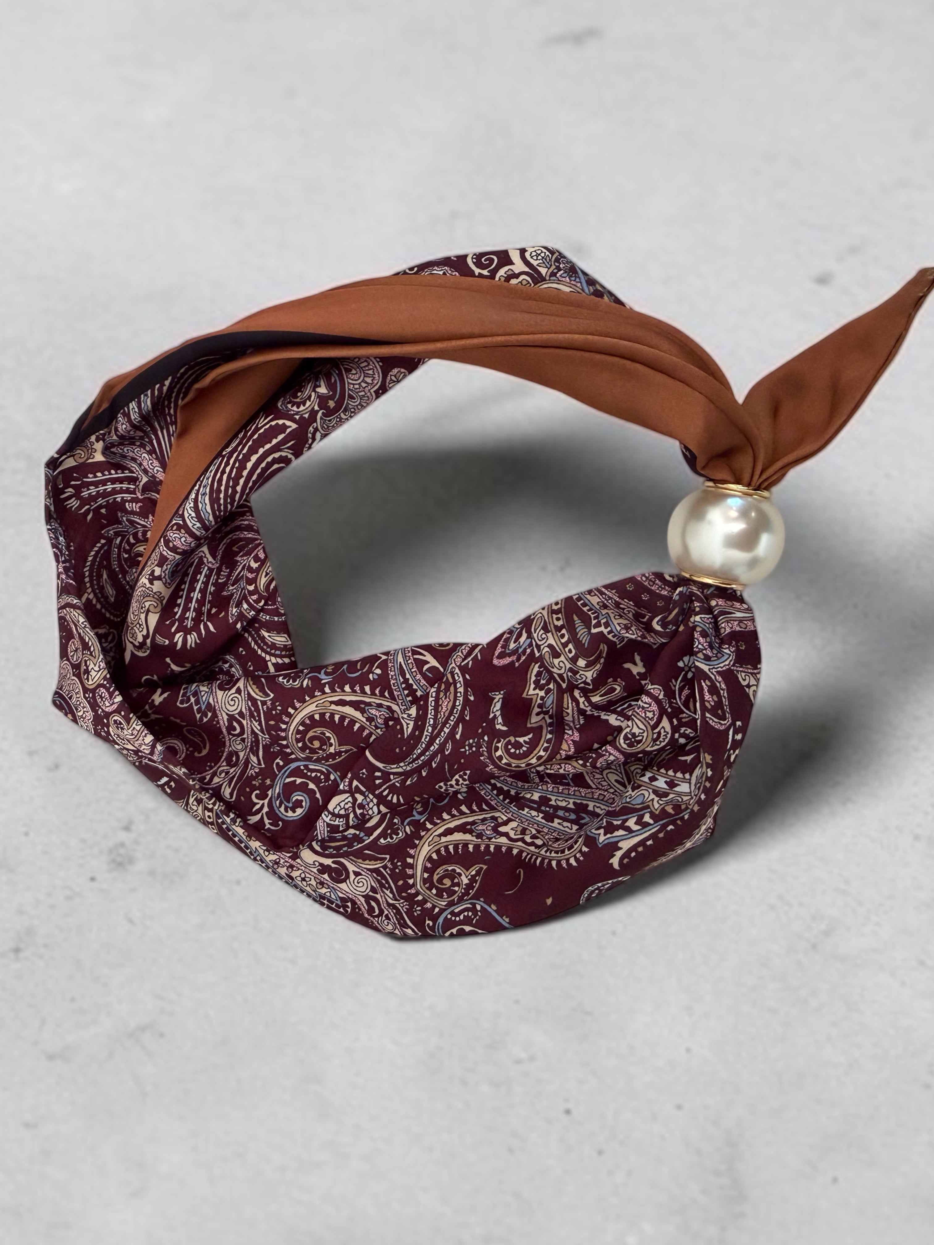 Girocollo Foulard a Clip